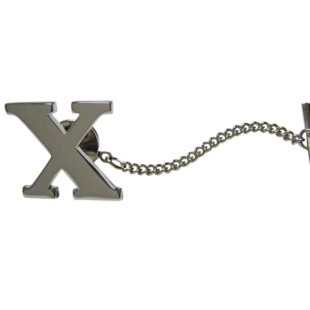 Letter X Tie Tack
